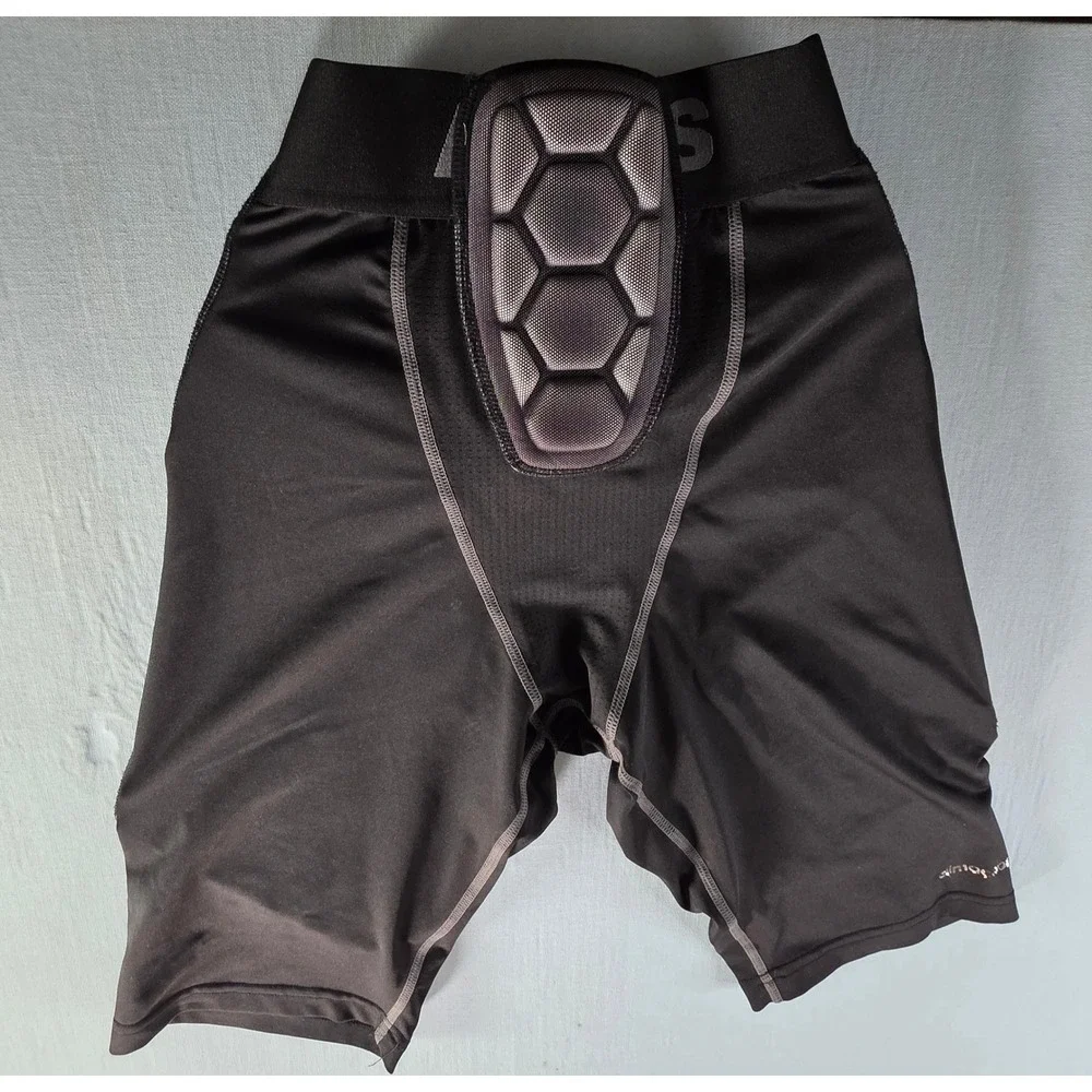 Adidas Techfit Padded Football Girdle Shorts Black Grey Mens XL Climacool